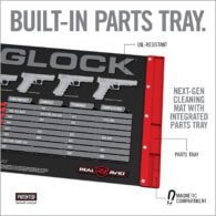 a poster with instructions on how to use the glock
