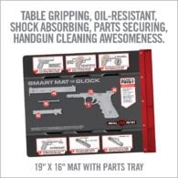 the smartmat glock gun cleaning kit with instructions