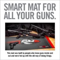 an advertisement for the new gun range
