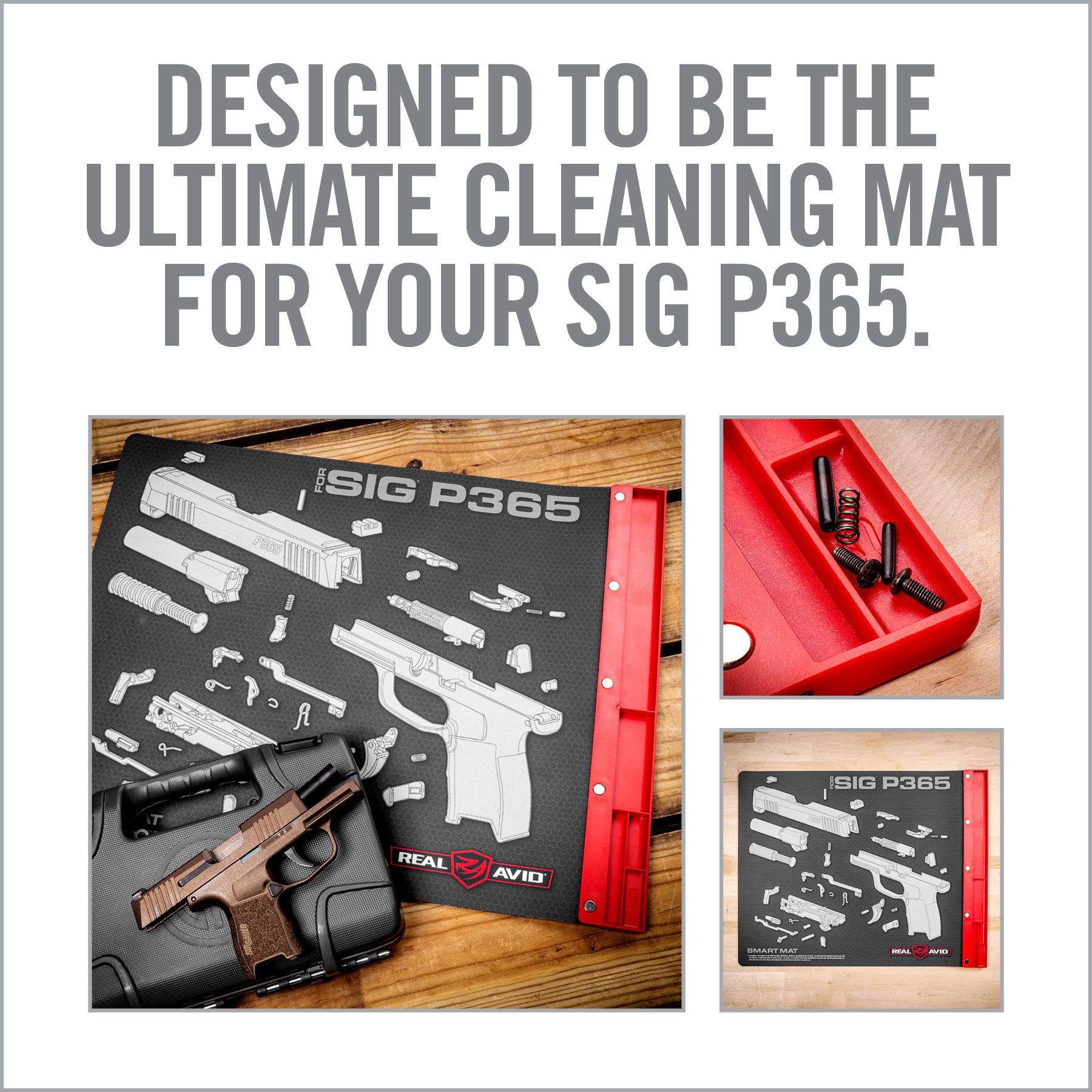 the ultimate guide to the ultimate cleaning mat for your sig p365