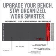 a poster with instructions on how to use a work station