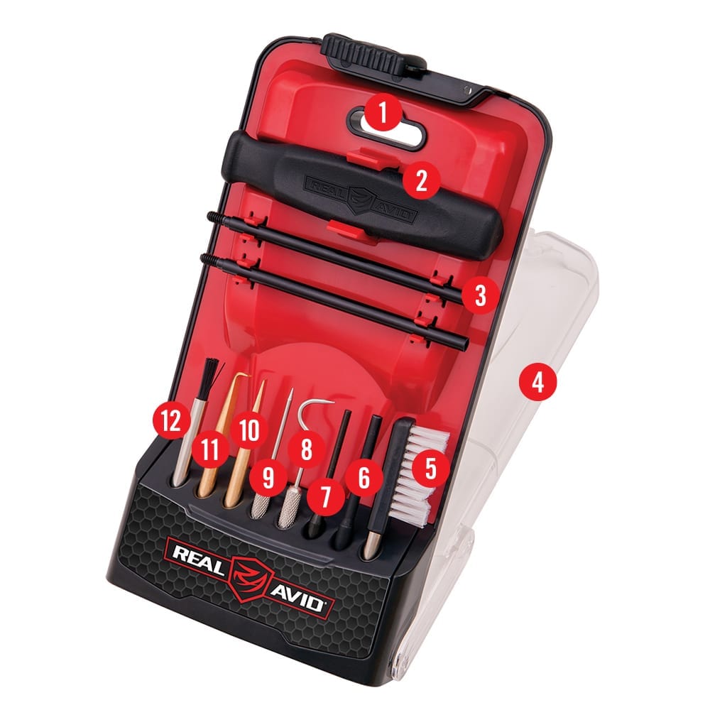 a tool kit with tools in it and instructions