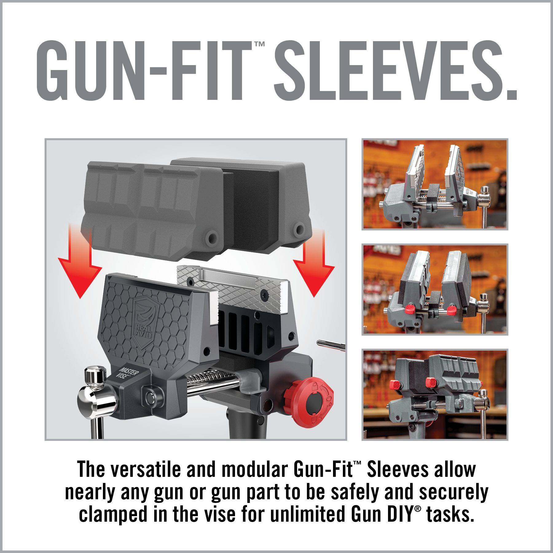 the gun - fit sleeves are designed to protect your gun from falling