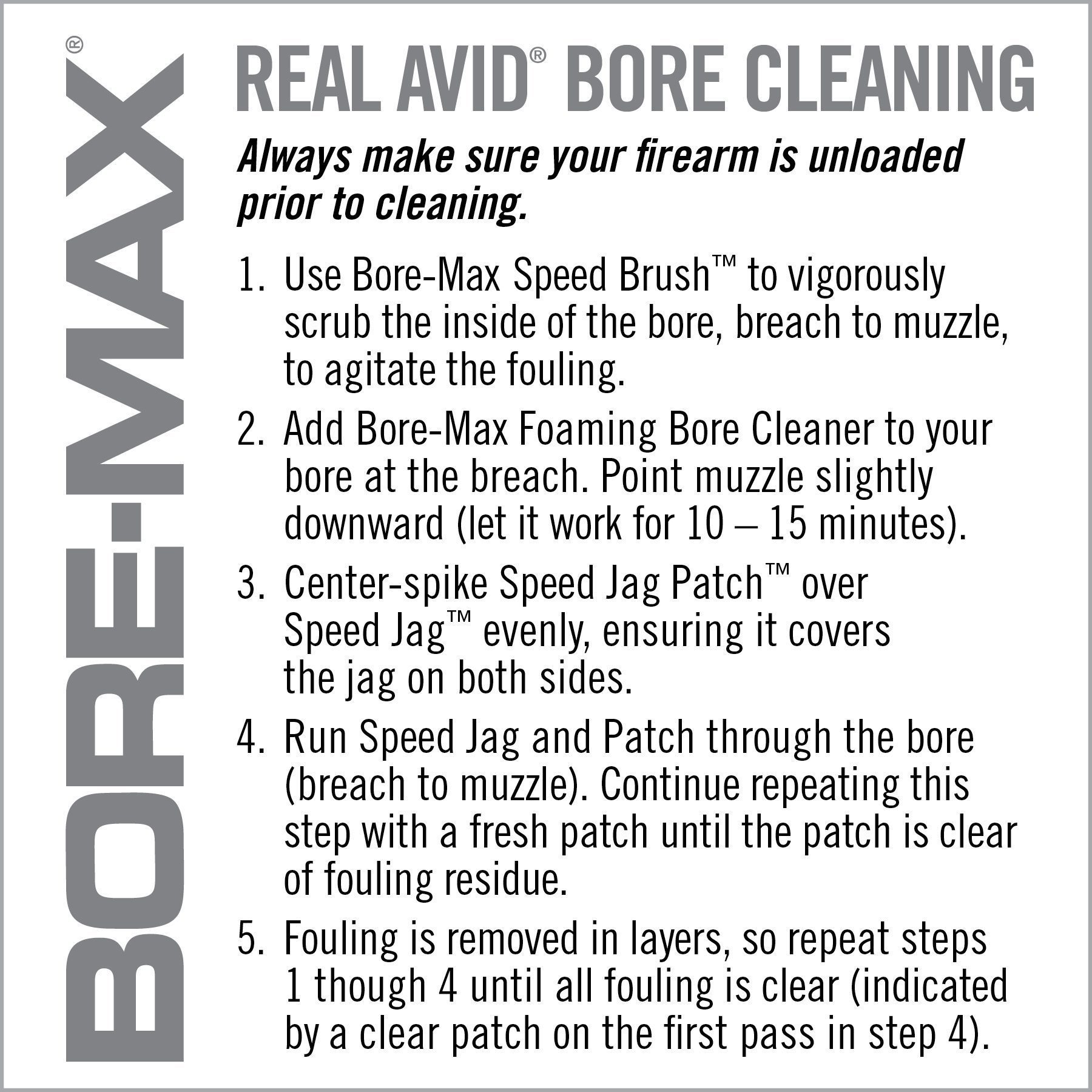 the instructions for how to clean your brach
