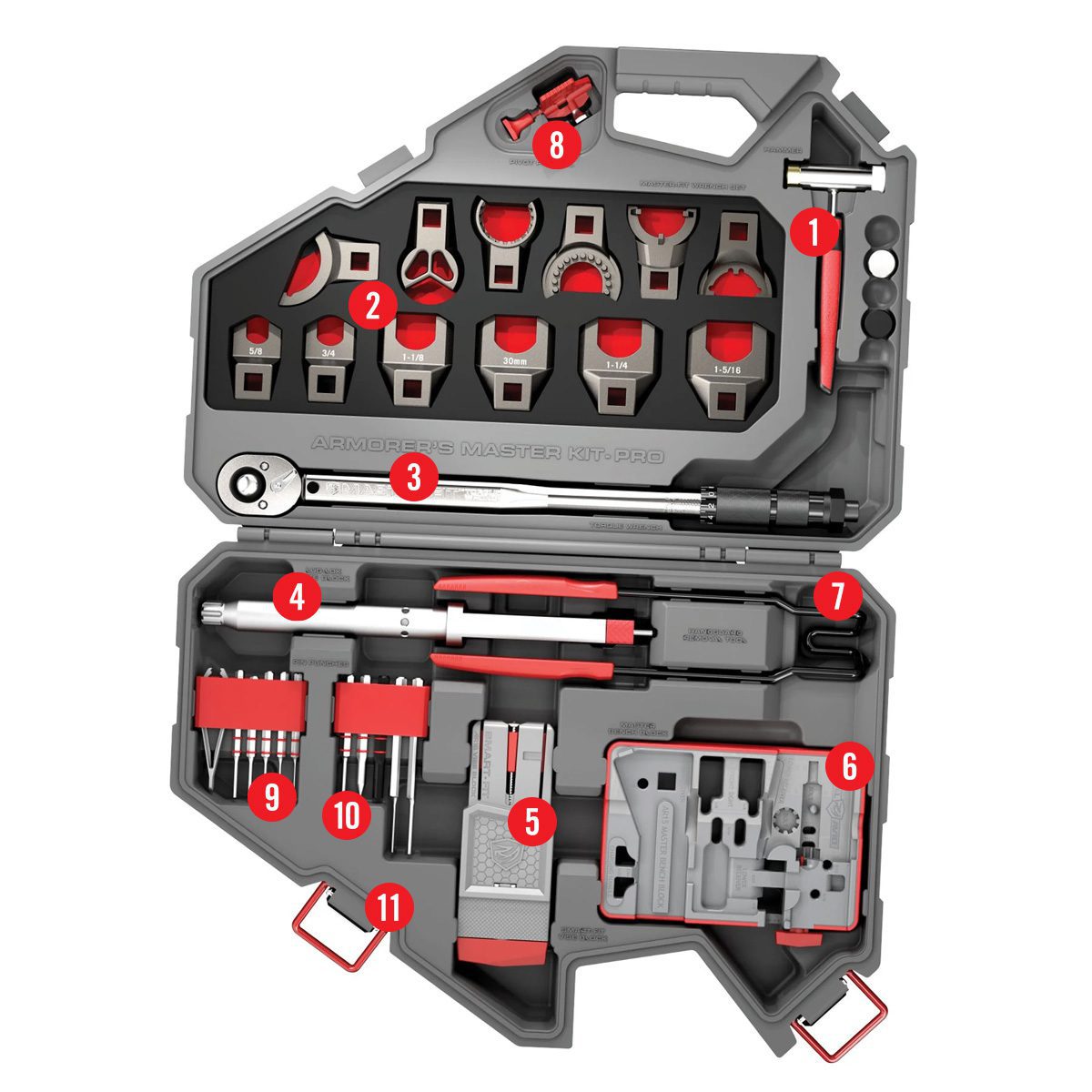 a tool kit with all the tools in it