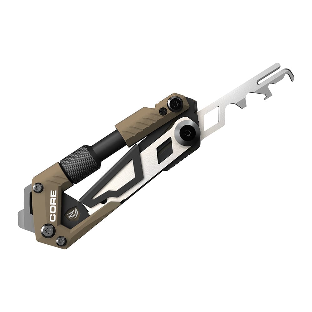 a multi - tool with two blades attached to it