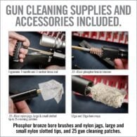 instructions for how to use gun cleaning supplies