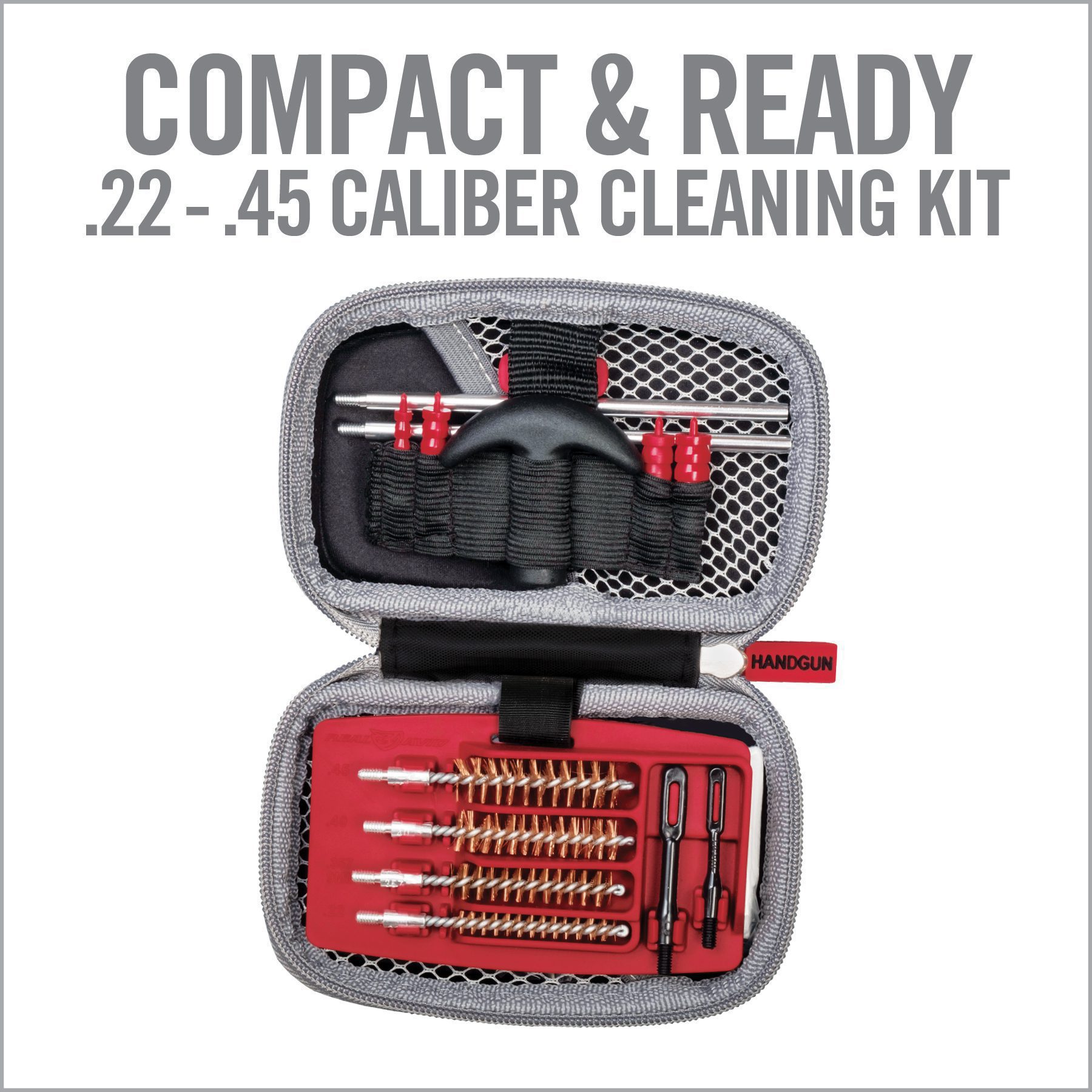 the compact and ready 22 - 45 calder cleaning kit