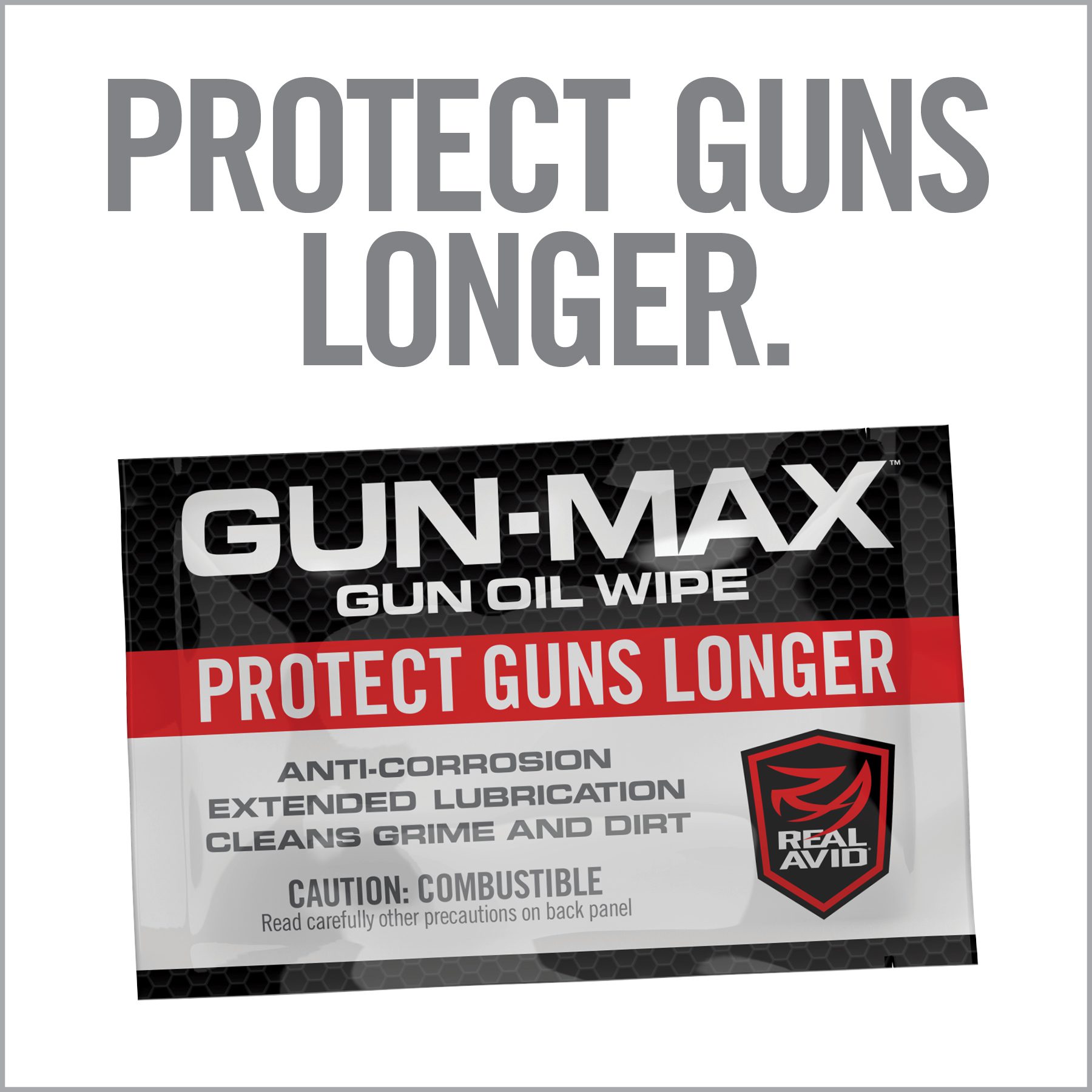 an advertisement for gun - max is shown in this image