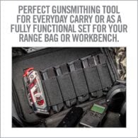 an image of a gun case with tools in it