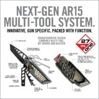 an advertisement for the next gen ar5 multi - tool system