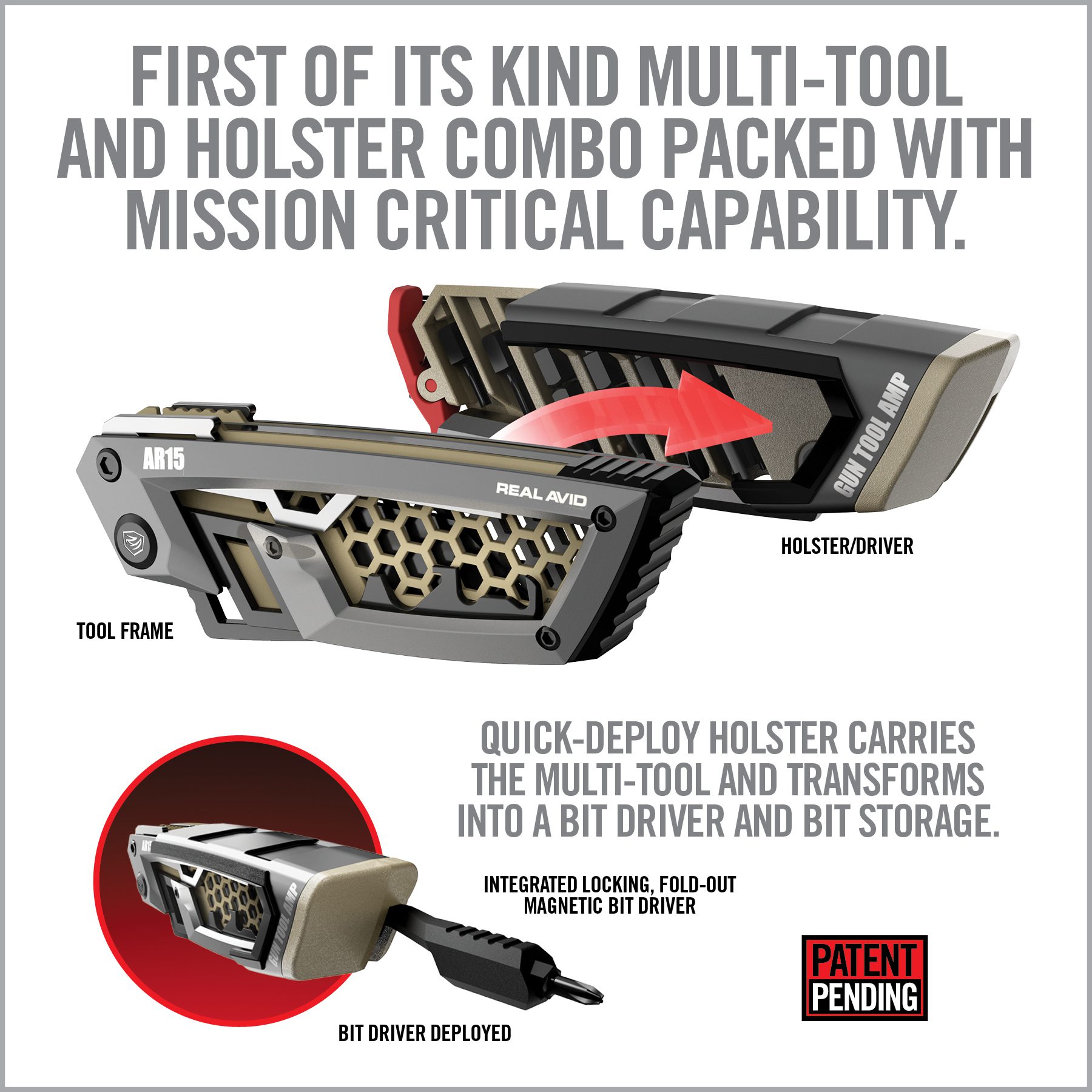 the instructions for how to install and use the multi - tool