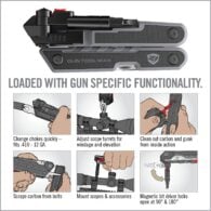 the instructions for how to use a gun