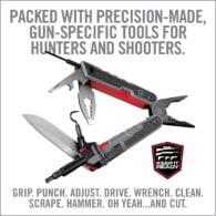a pair of multi tool with the words gun - specific tools for hunters and shooters