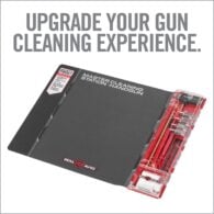 a gun cleaning kit with the words upgrade your gun cleaning experience