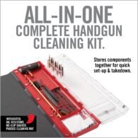 the all - in - one complete hand gun cleaning kit
