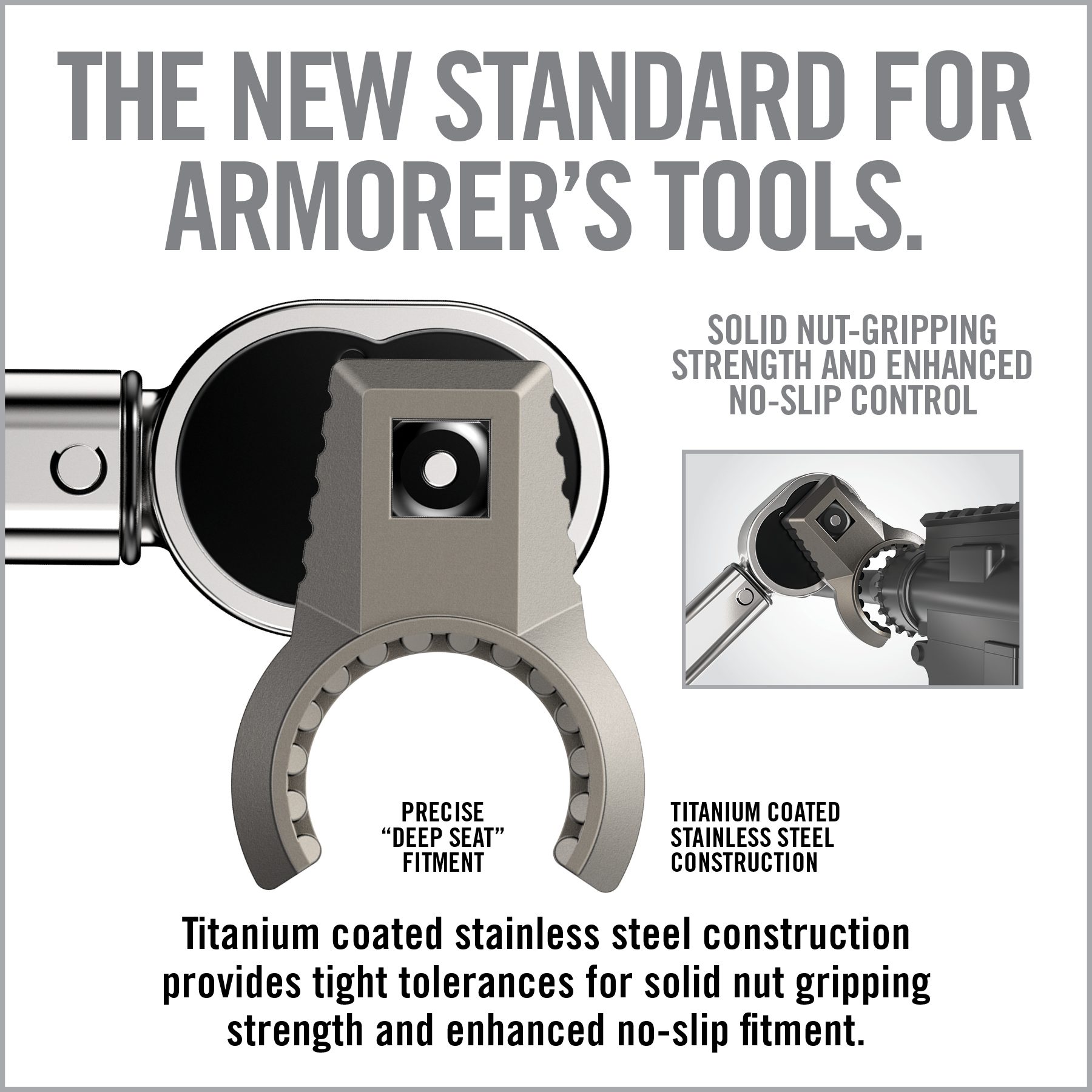 an advertisement for the new standard tool