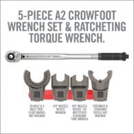 the wrench set and ratcheting wrench are shown