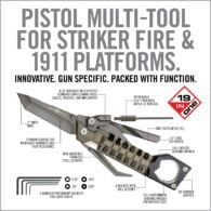 a poster with instructions on how to use a multi - tool