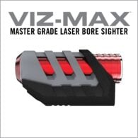 a red and black object with the words vz - max on it
