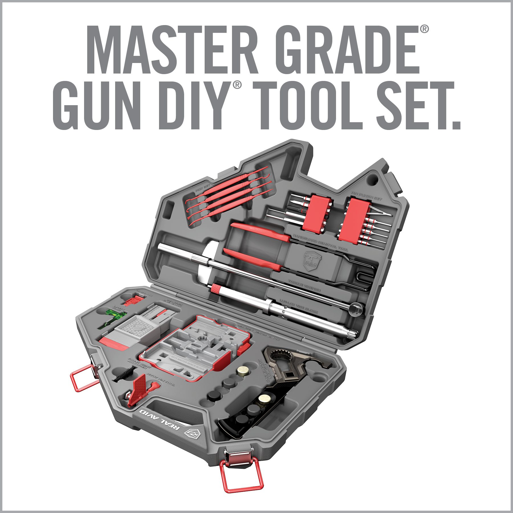 an open tool box with tools in it