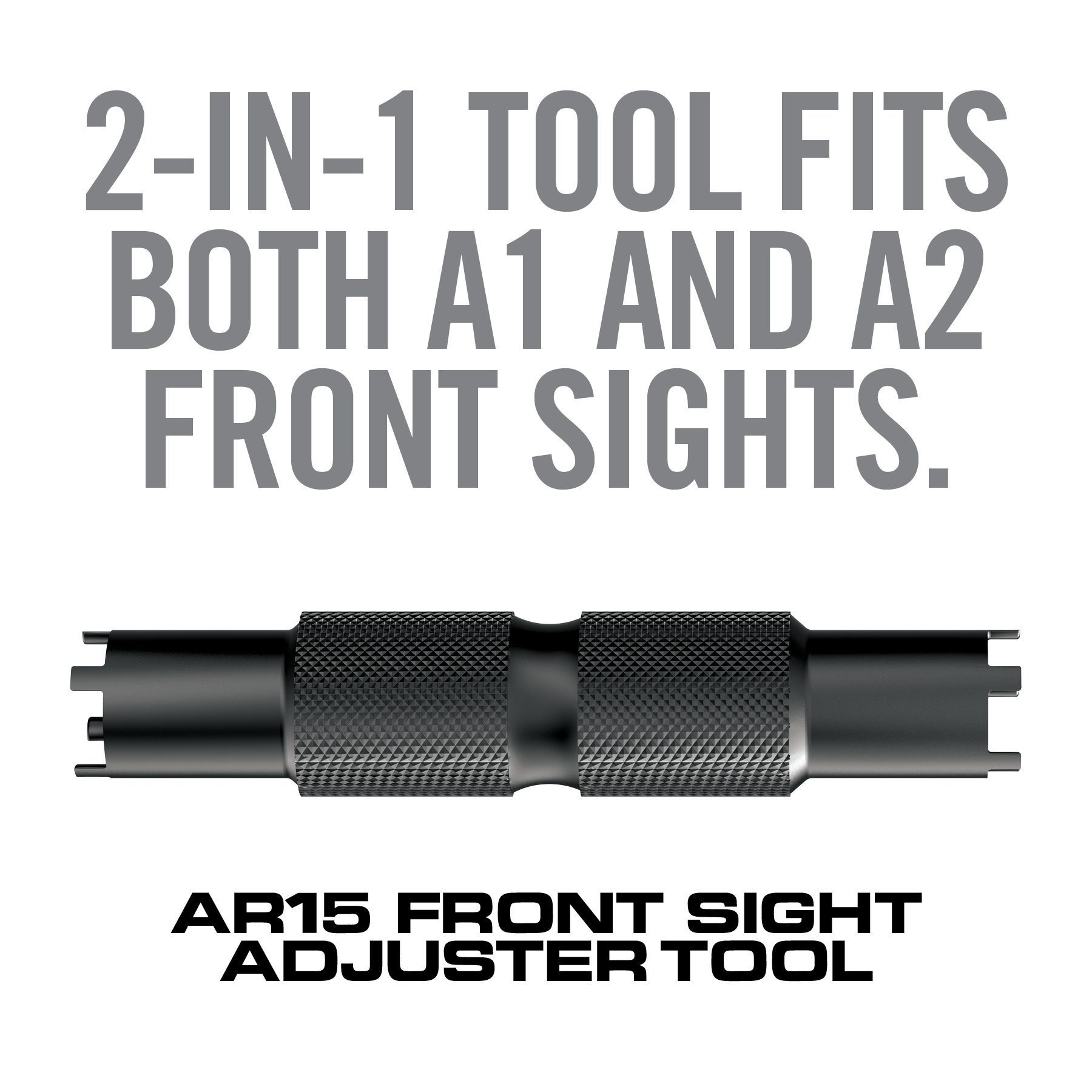 an advertisement for the ar 15 front sight