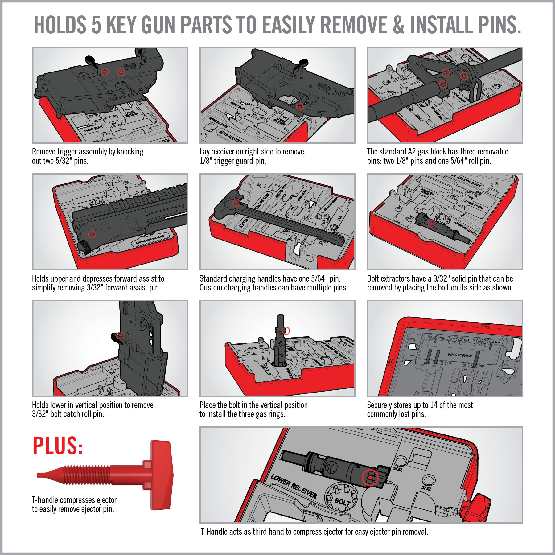 instructions on how to install and use the gun