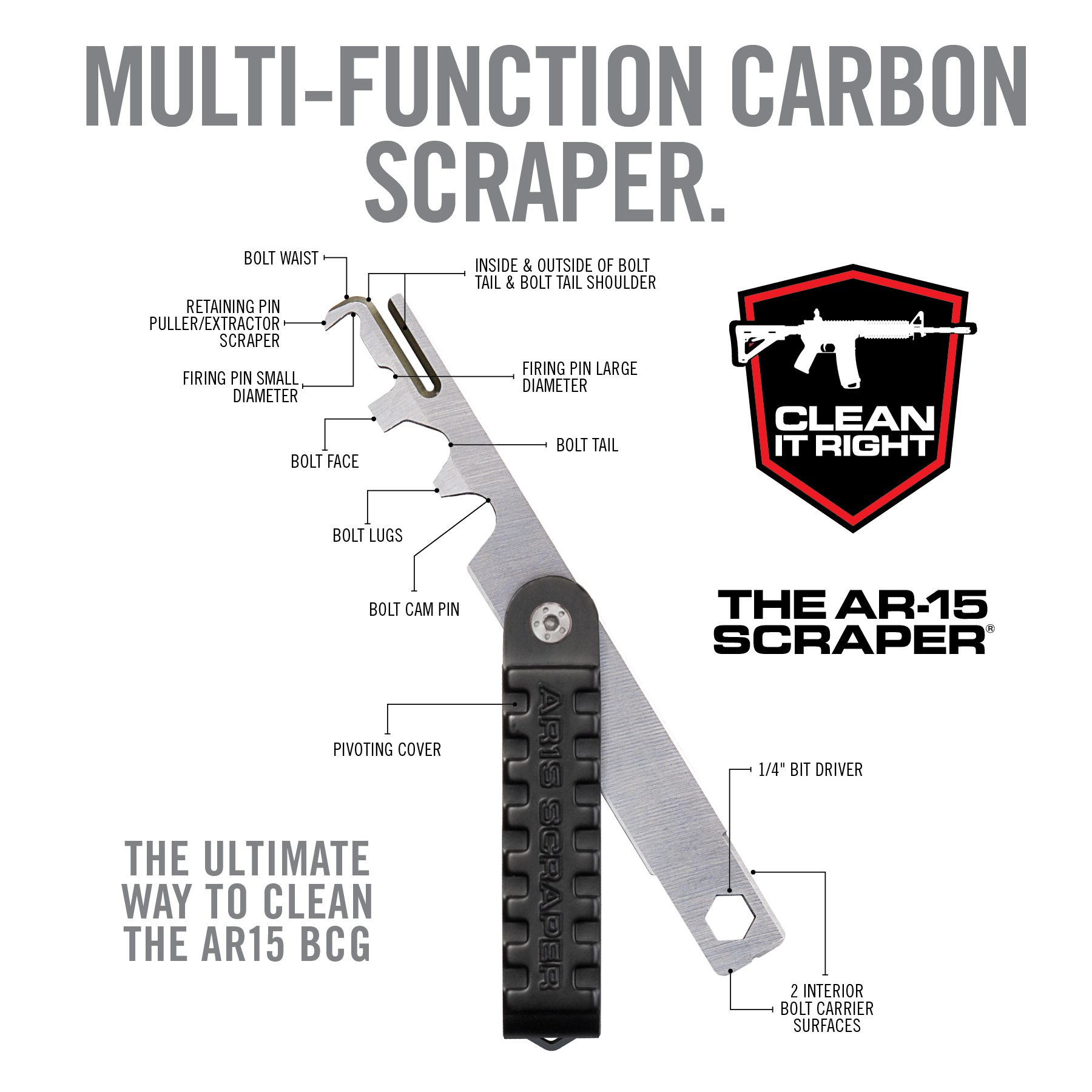 the multi - function carbon scraper is designed to be used on many different types of knives