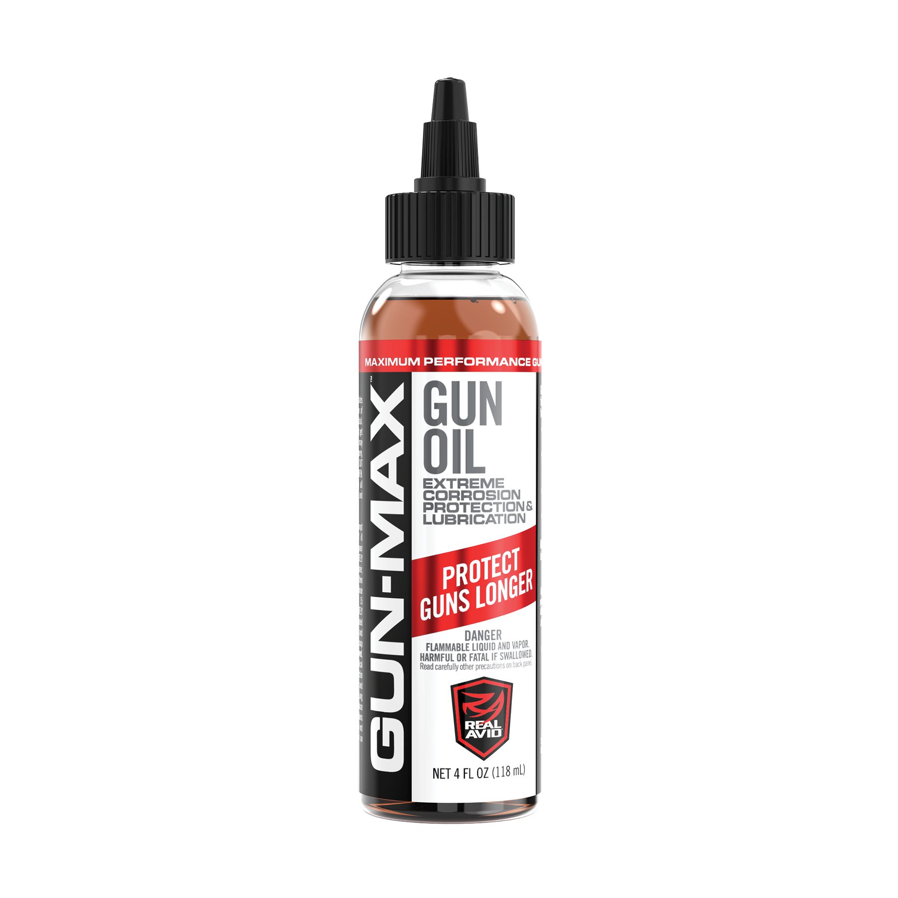Gun-Max® Gun Oil – 4 oz Bottle – REAL AVID®