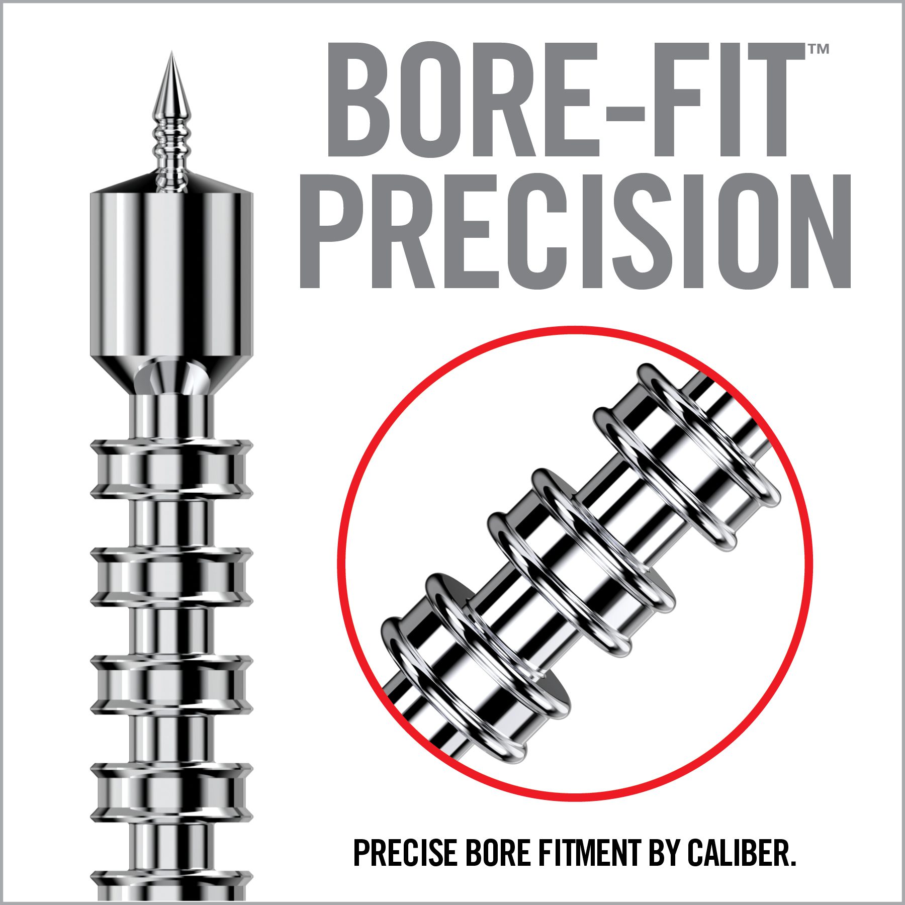 a poster with the words bore - fit precision on it