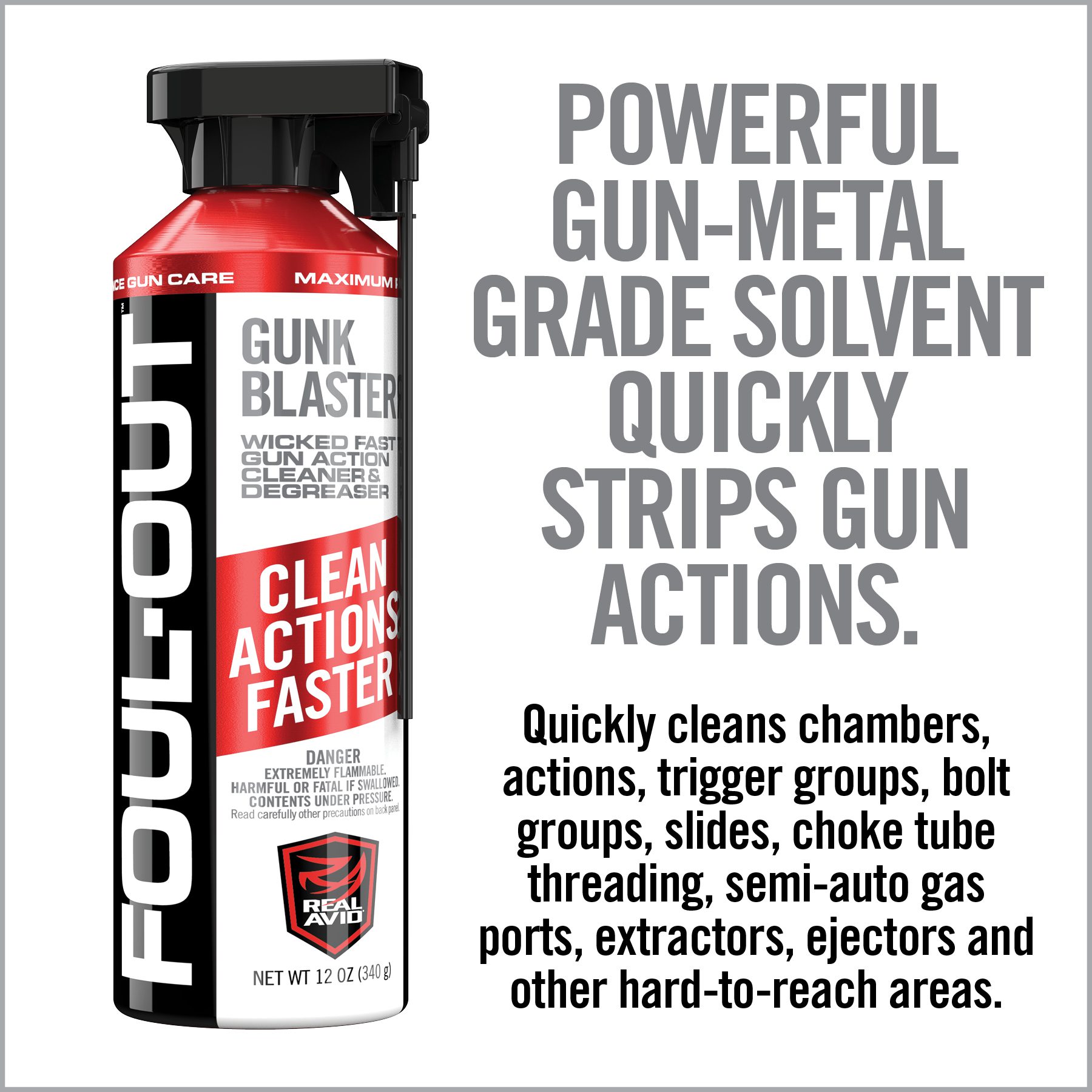 a bottle of gun - metal grade solution with instructions