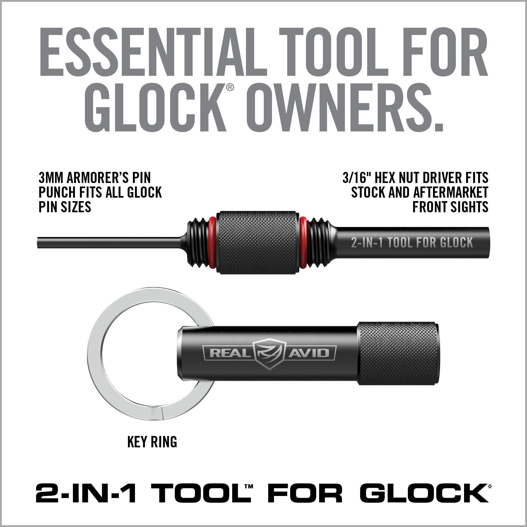 an advertisement for the real avid tool company