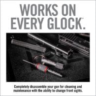 an advertisement for the gun cleaning company