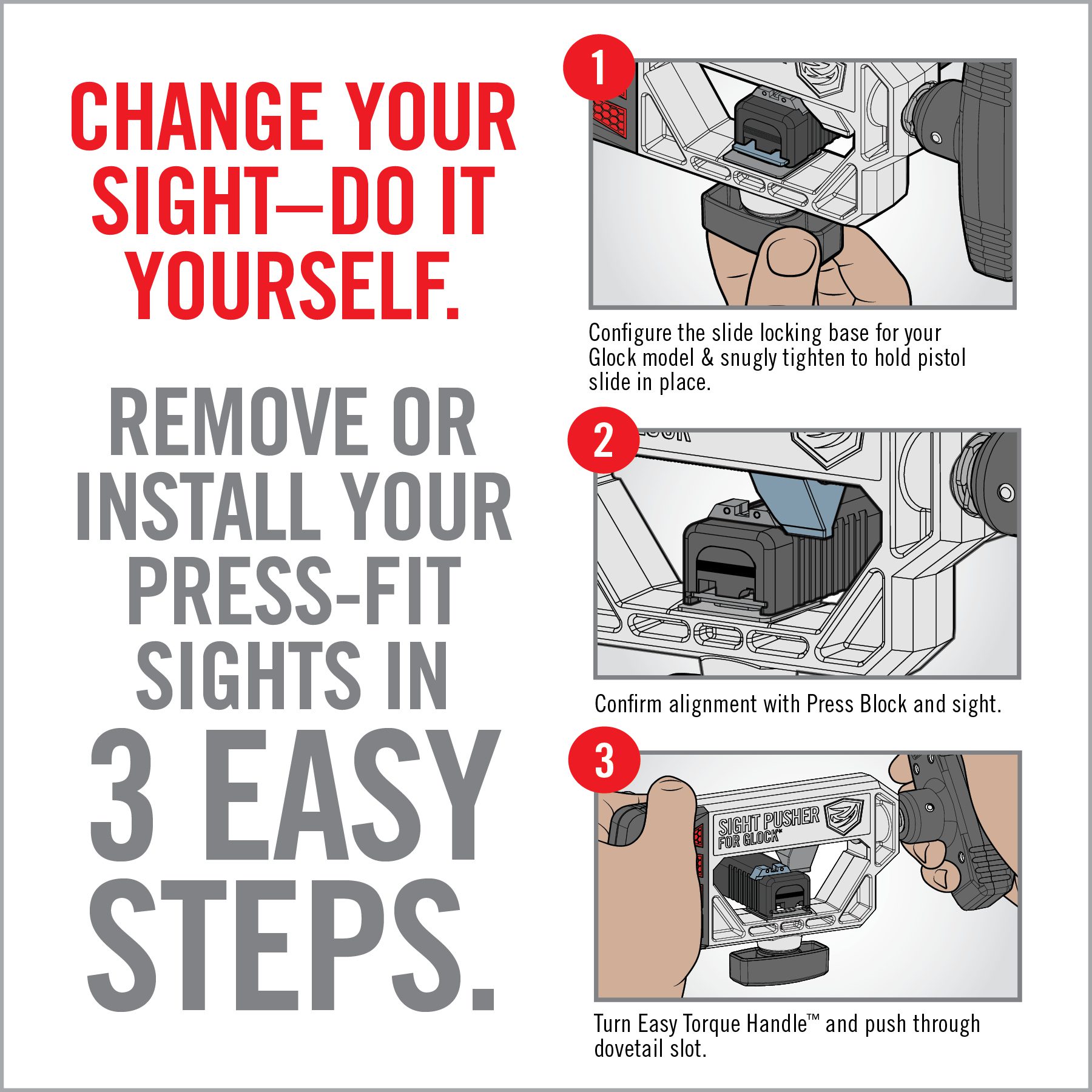 instructions to change the light - do it yourself