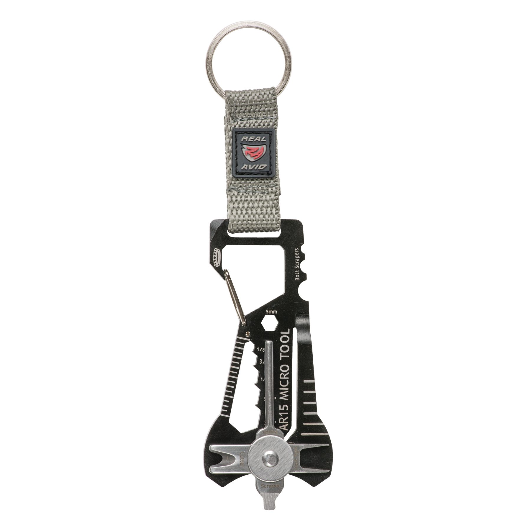 a bottle opener with a key chain attached to it