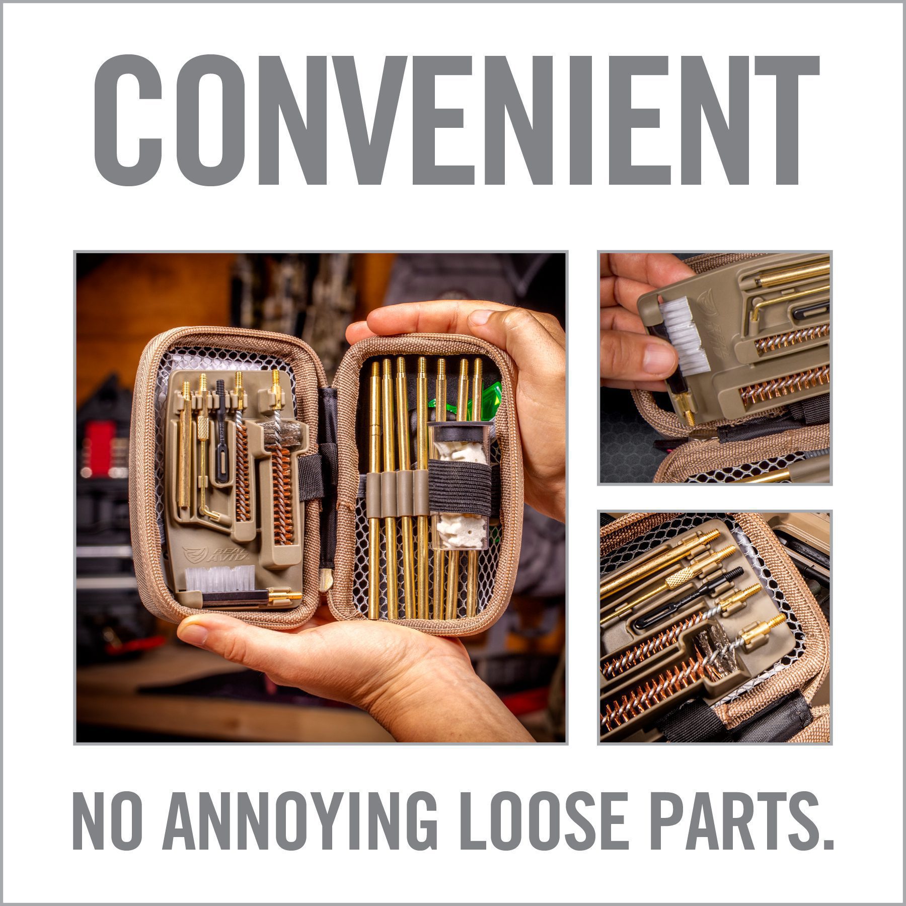 an advertisement for a tool storage case