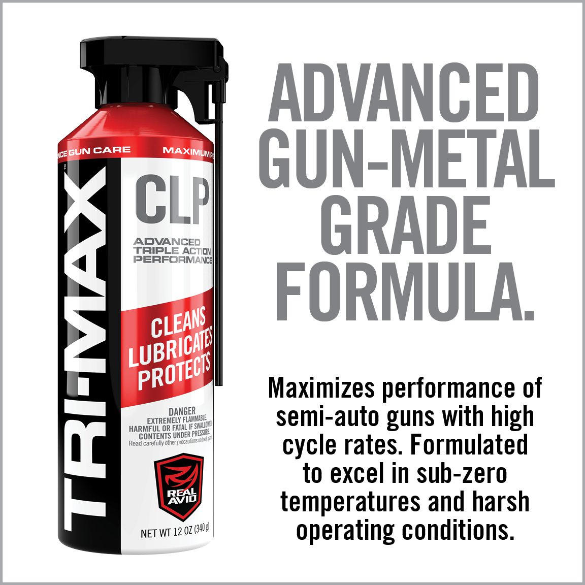 an ad for a gun metal grade formula