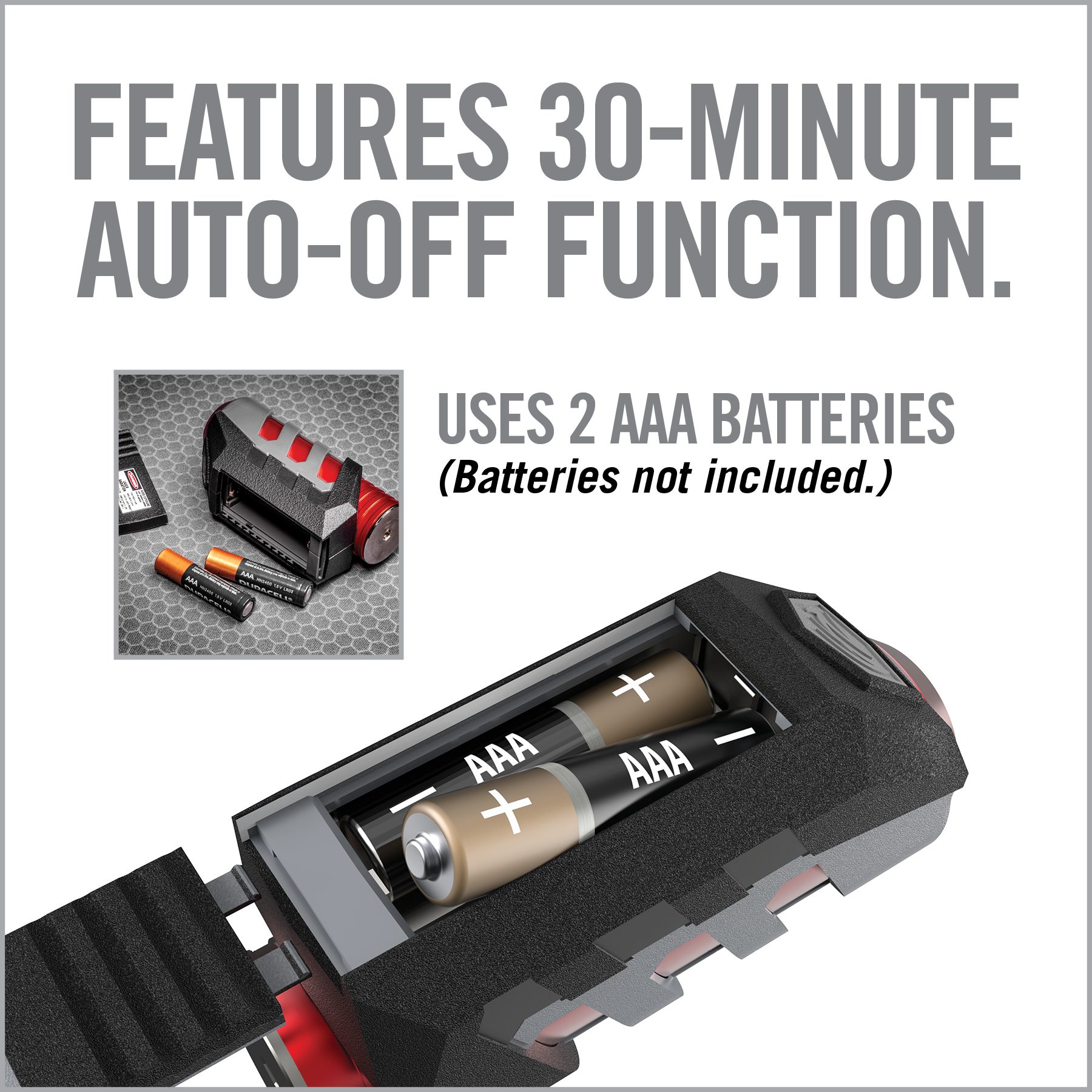an ad for batteries with instructions on how to use them