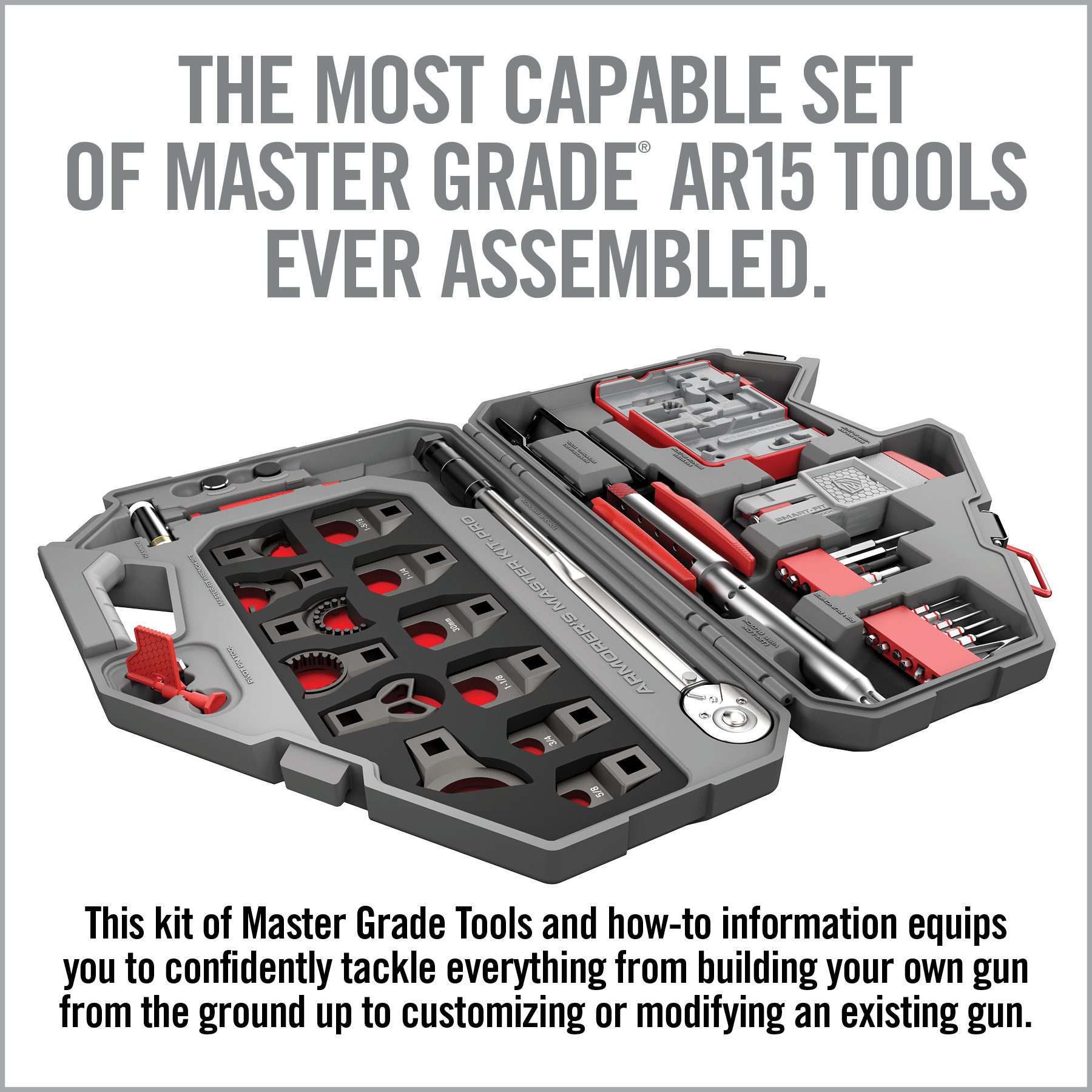 the most capable set of master grade arts tools ever assembled