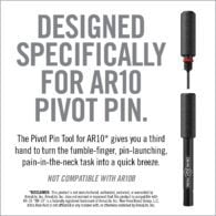 an advertisement for the ar10 pivot pin