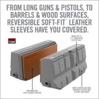 an advertisement for the new gun and pistol range