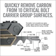 an advertisement with instructions on how to remove carbon from a car