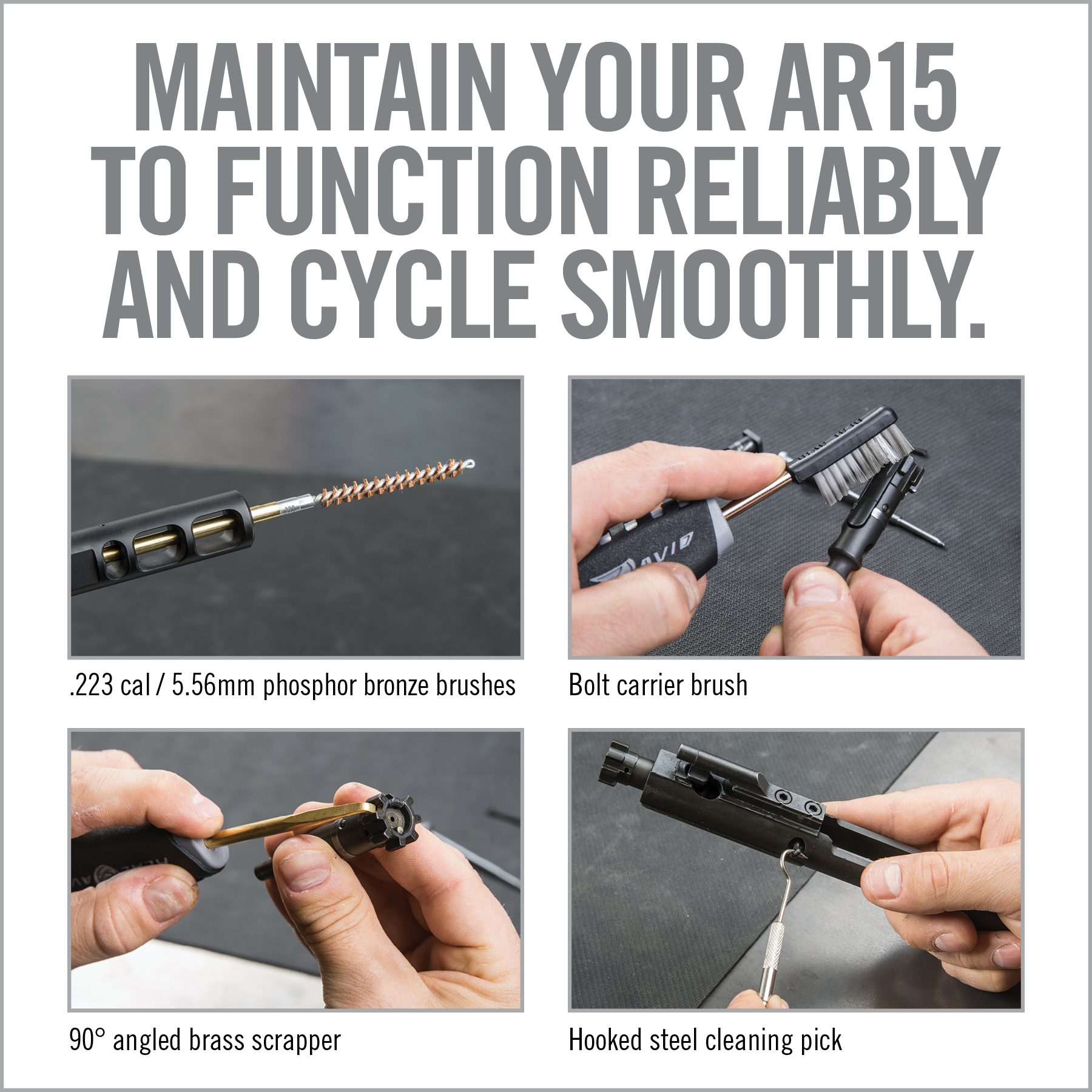 the instructions for how to use an ar - 15 rifle