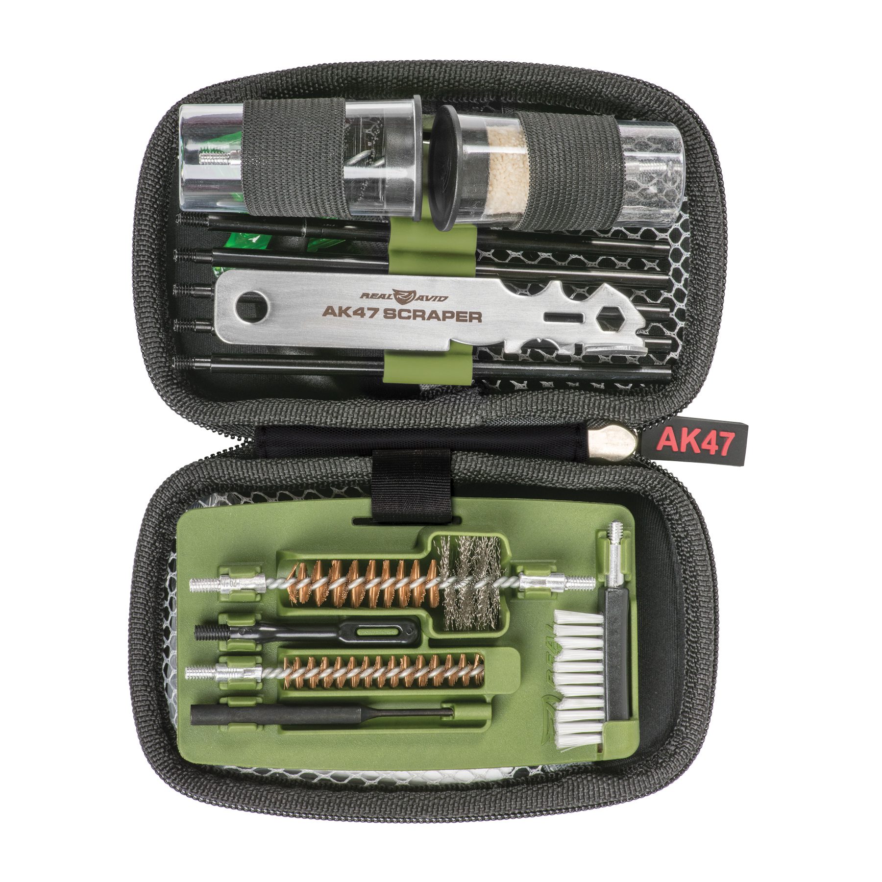 an open case with tools in it