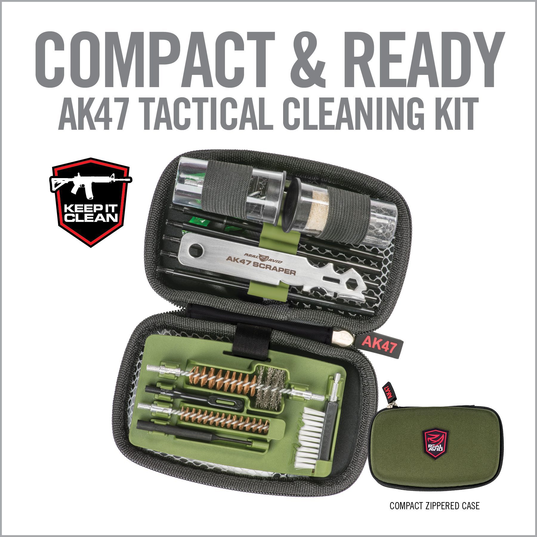 the compact and ready ak 47 tactical cleaning kit