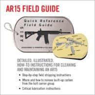 the instructions for how to use an ar - 15 field guide