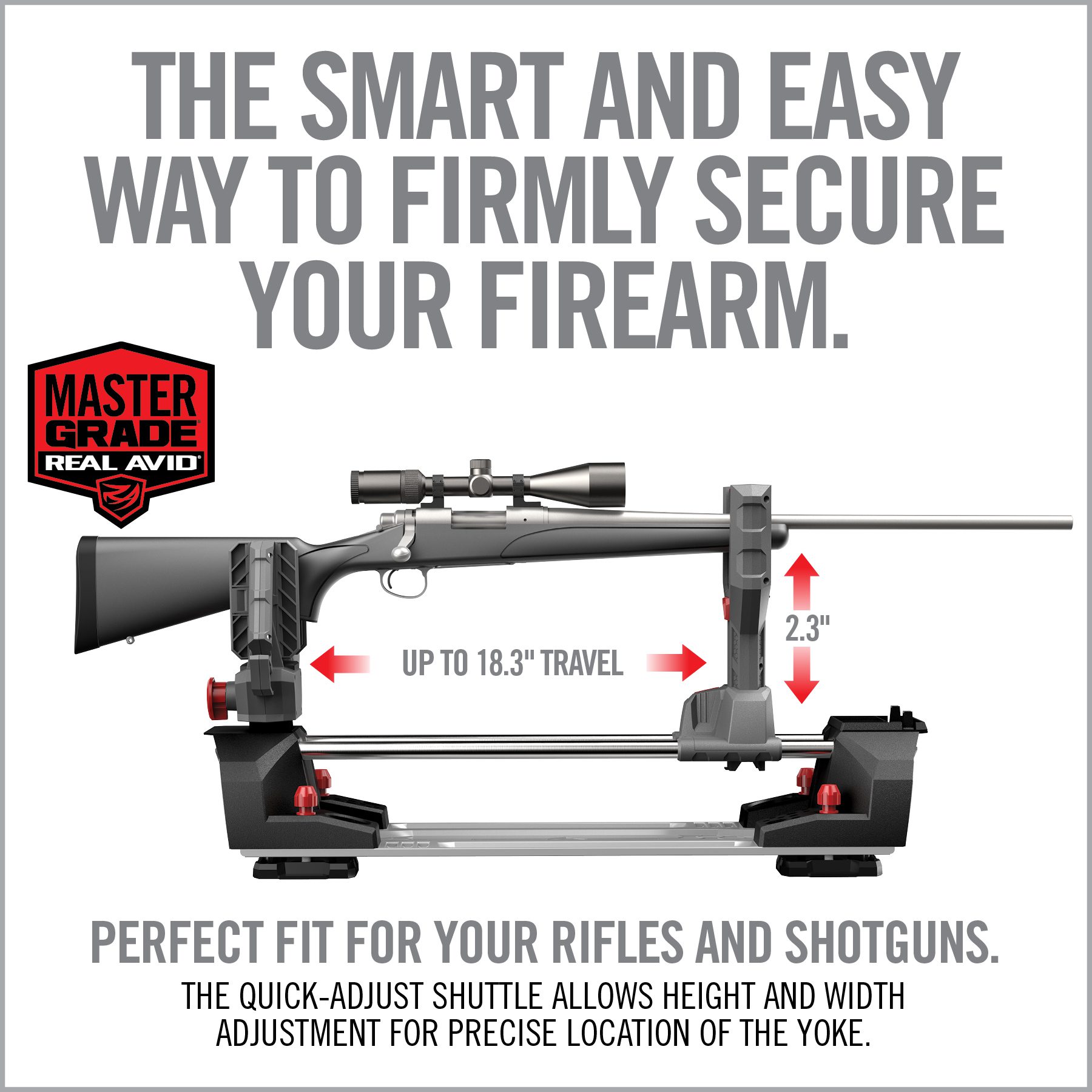 a poster showing how to use a rifle