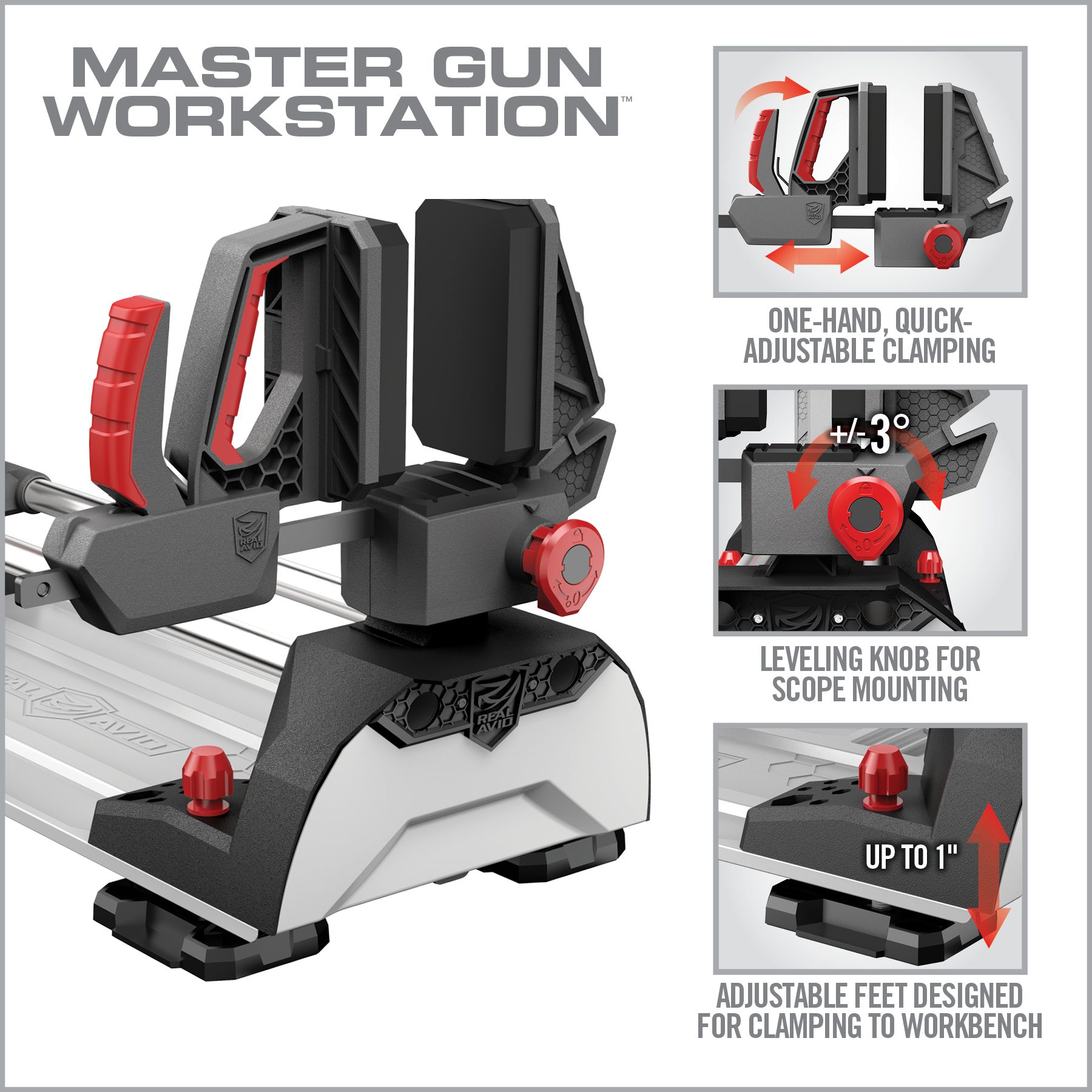 the instructions on how to use the master gun workstation